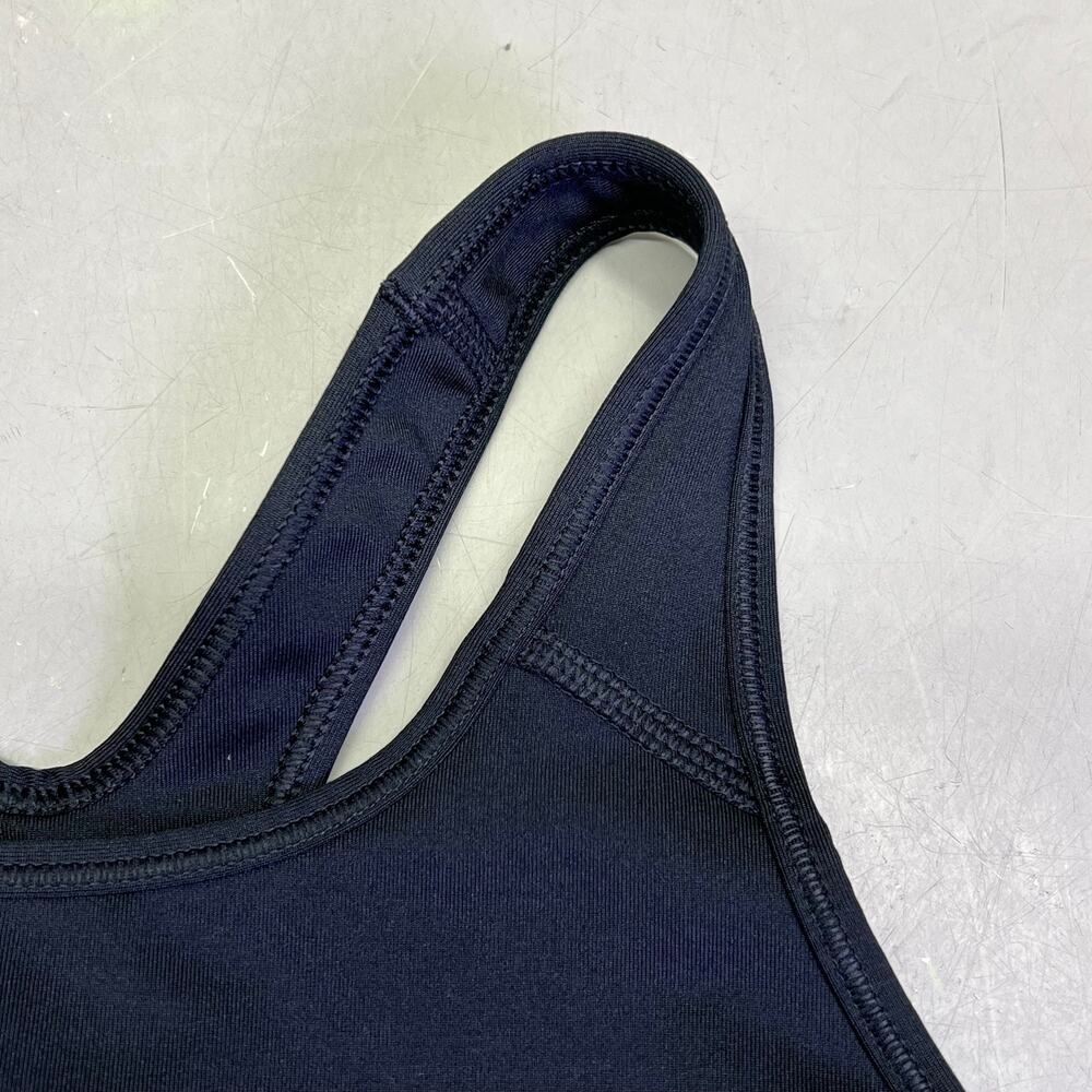 NIKE Swoosh Logo Dri-Fit Sports Bra Women's Sz S Black/White (Pre-Owned) - Picture 3 of 12